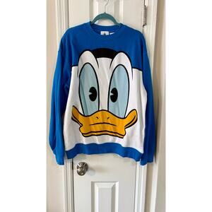 Authentic Disney Parks Donald Duck 90th Anniversary Sweatshirt